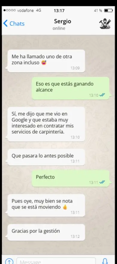 WhatsApp Sergio