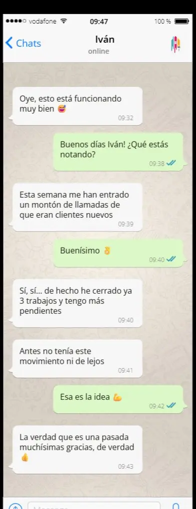 WhatsApp Iván